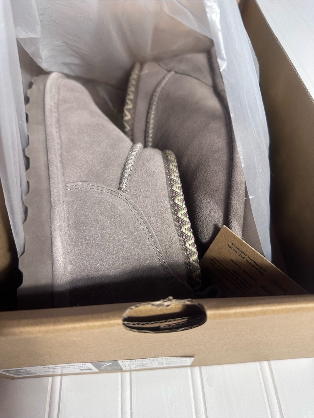 BearPaw NEW Super Shorty Deco ankle boots women’s 7 - Picture 10 of 10